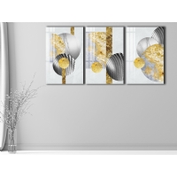 3 L� ABSTRC �EK�LLER KANVAS TABLO