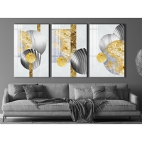 3 L� ABSTRC �EK�LLER KANVAS TABLO