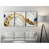 3 L� ABSTRC �EK�LLER KANVAS TABLO