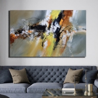 DECORATIVE - YA�LIBOYA EFEKTL� ve S�ML� KANVAS TABLO