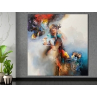 �ello �alan Kad�n Sanatsal Kanvas Tablo