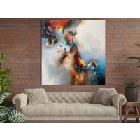 �ello �alan Kad�n Sanatsal Kanvas Tablo