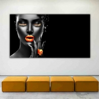 KARANLIKTA D���NMEK - ALTIN S�ML� KANVAS TABLO