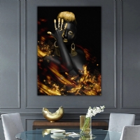 STARY BLACK - S�ML� KANVAS TABLO