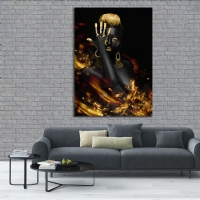 STARY BLACK - S�ML� KANVAS TABLO