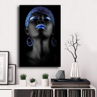 MAV� K�PEL� - S�ML� KANVAS TABLO