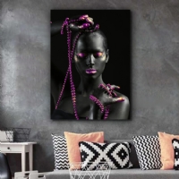 KOLYES� EL�NDE MOR - S�ML� KANVAS TABLO