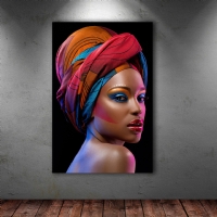 GOLDEN MAKEUP - S�ML� KANVAS TABLO