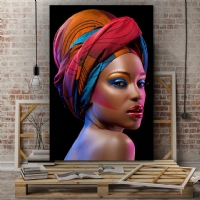 GOLDEN MAKEUP - S�ML� KANVAS TABLO