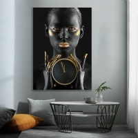 SAATL� KADIN - S�ML� KANVAS TABLO