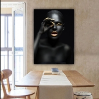 WATCHING LADY - S�ML� KANVAS TABLO