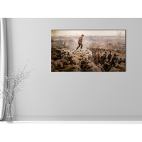 KURTULUS SAVASI ATAT�RK KANVAS TABLO