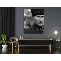 Atat�rk G�rseli Kanvas Tablo