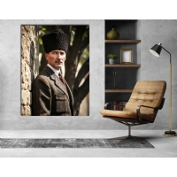 Atat�rk G�rseli Kanvas Tablo