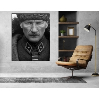 Atat�rk G�rseli Kanvas Tablo