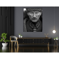 Atat�rk G�rseli Kanvas Tablo