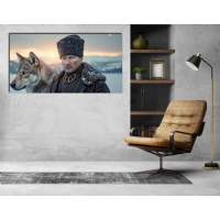 Atat�rk G�rseli Kanvas Tablo