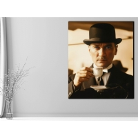 Atat�rk G�rseli Kanvas Tablo