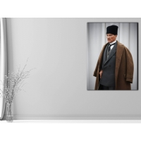 Atat�rk G�rseli Kanvas Tablo
