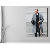 Atat�rk G�rseli Kanvas Tablo