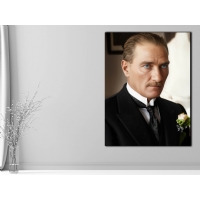 Atat�rk G�rseli Kanvas Tablo