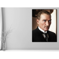 Atat�rk G�rseli Kanvas Tablo