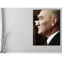 Atat�rk G�rseli Kanvas Tablo