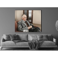 Atat�rk G�rseli Kanvas Tablo