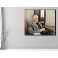 Atat�rk G�rseli Kanvas Tablo