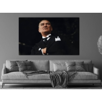 Atat�rk G�rseli Kanvas Tablo