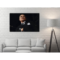 Atat�rk G�rseli Kanvas Tablo