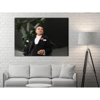 Atat�rk G�rseli Kanvas Tablo