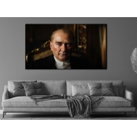 Atat�rk G�rseli Kanvas Tablo