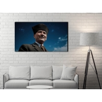 Atat�rk G�rseli Kanvas Tablo