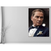 Atat�rk G�rseli Kanvas Tablo