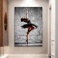 Lovely Ballerina KANVAS TABLO