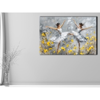 Balerin K�z Kanvas Tablo