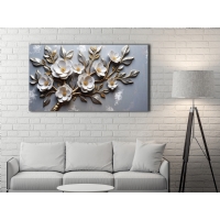 �i�ek G�rseli Kanvas Tablo