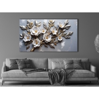 �i�ek G�rseli Kanvas Tablo