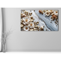 �i�ek G�rseli Kanvas Tablo