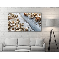 �i�ek G�rseli Kanvas Tablo