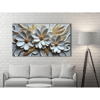 �i�ek G�rseli Kanvas Tablo