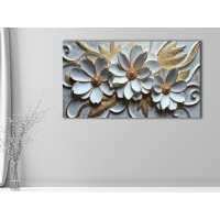 �i�ek G�rseli Kanvas Tablo