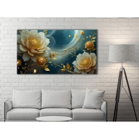 �i�ek G�rseli Kanvas Tablo