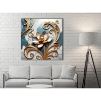 �i�ek G�rseli Kanvas Tablo