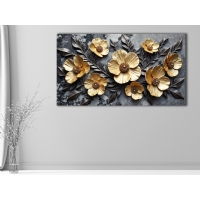 �i�ek G�rseli Kanvas Tablo