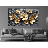 �i�ek G�rseli Kanvas Tablo