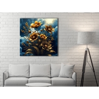 �i�ek G�rseli Kanvas Tablo