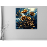 �i�ek G�rseli Kanvas Tablo