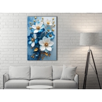 �i�ek G�rseli Kanvas Tablo